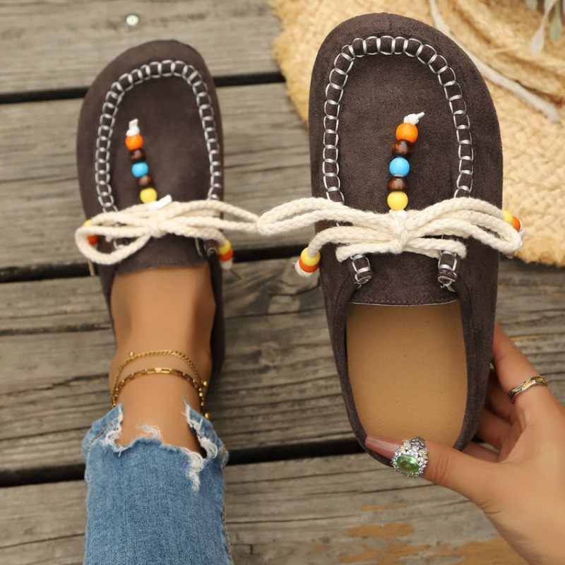Ethnic Modern Fashion - Women 2026 New Slip-On Loafers Soft