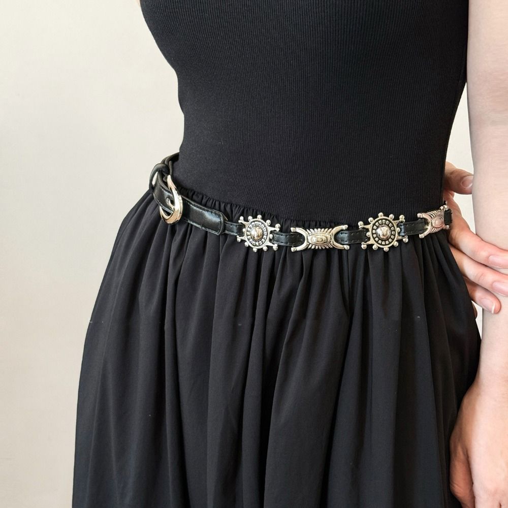 Fashion Y2K Metal Carved Belts - Y2K Ethnic Fashion 评论和价格