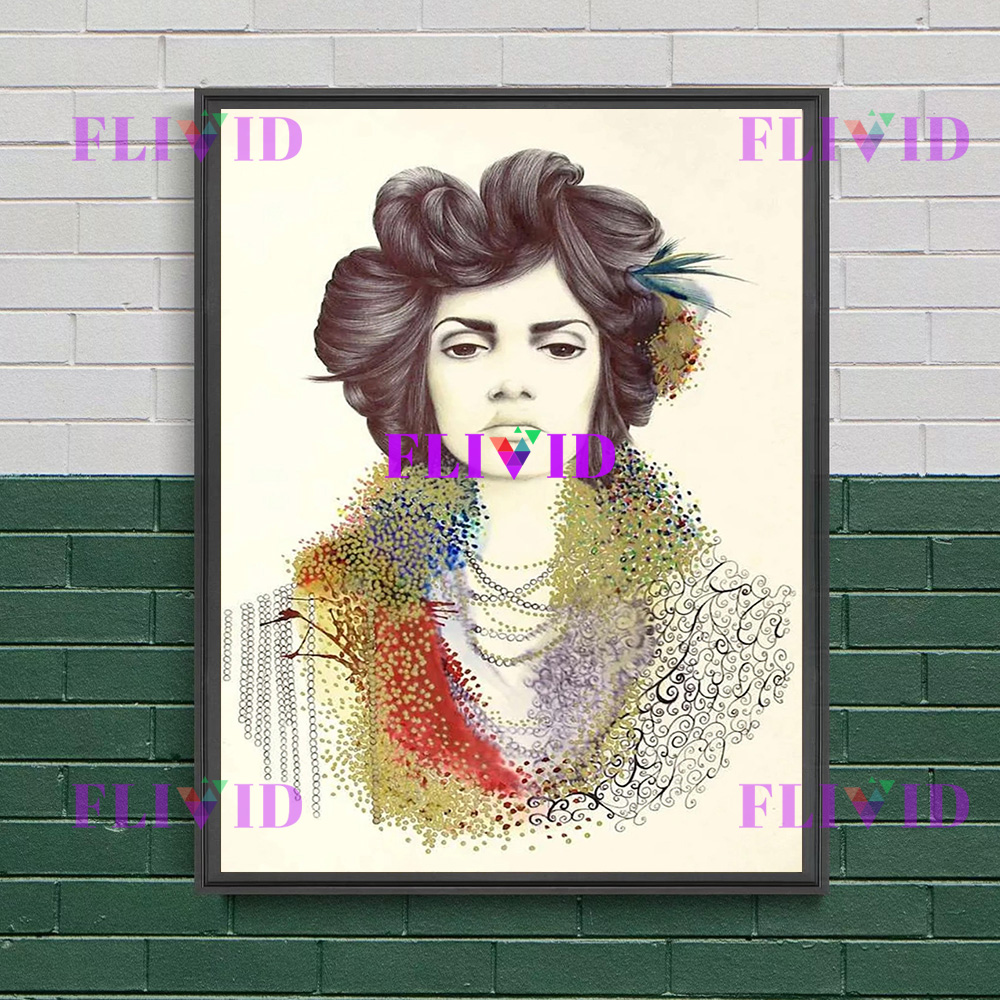 Vintage Fusion Ethnic Lady Por - Ethnic Fusion Fashion 评论和价格