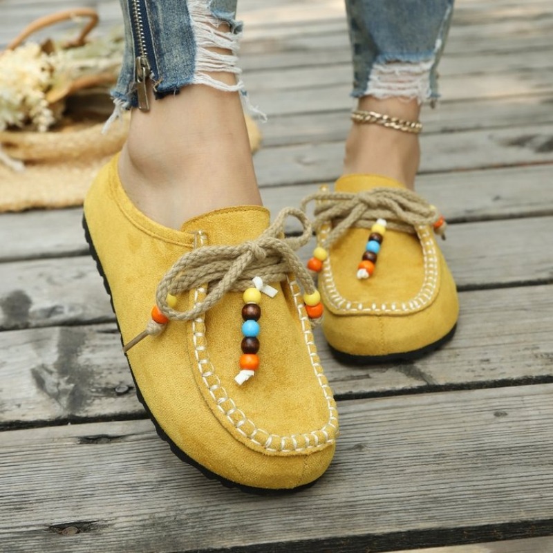 Women 2026 New Slip-On Loafers - Ethnic Modern Fashion 评论和价格