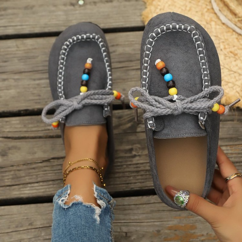 Women 2026 New Slip-On Loafers - Ethnic Modern Fashion 评论和价格