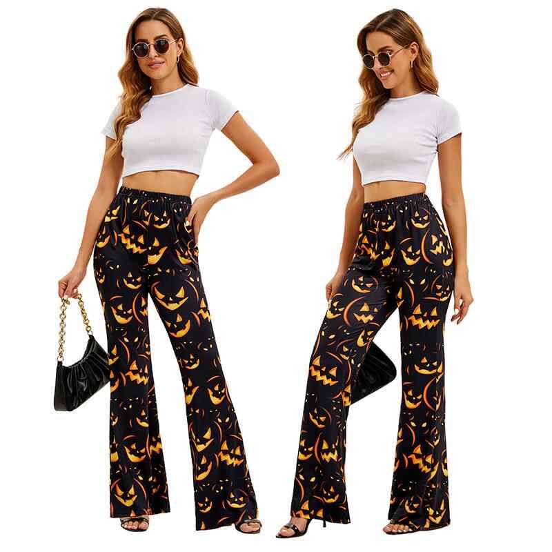 Halloween Bat Pumpkin Print Wo - Ethnic Wear Fashion Brand 评论和价格