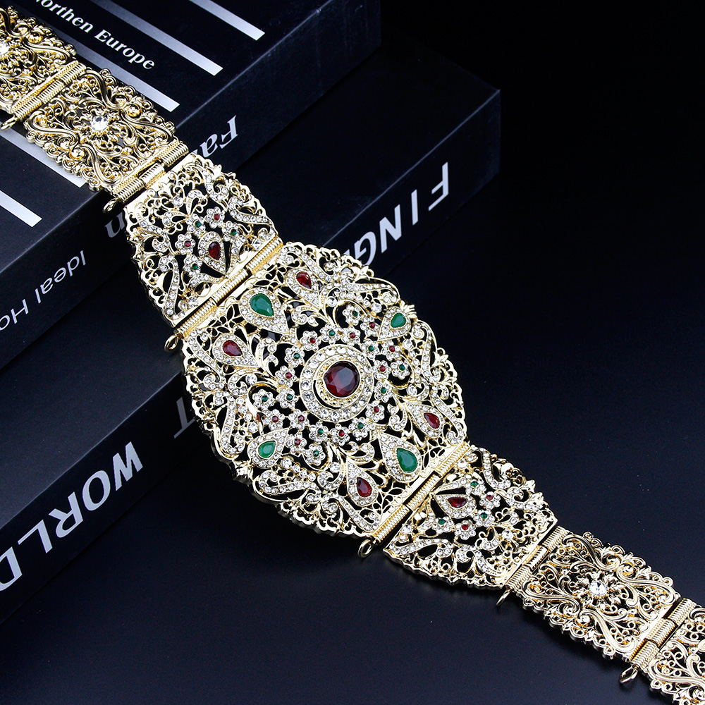 Sunspicems Wide Morocco Belt F - Ethnic Modern Fashion 评论和价格