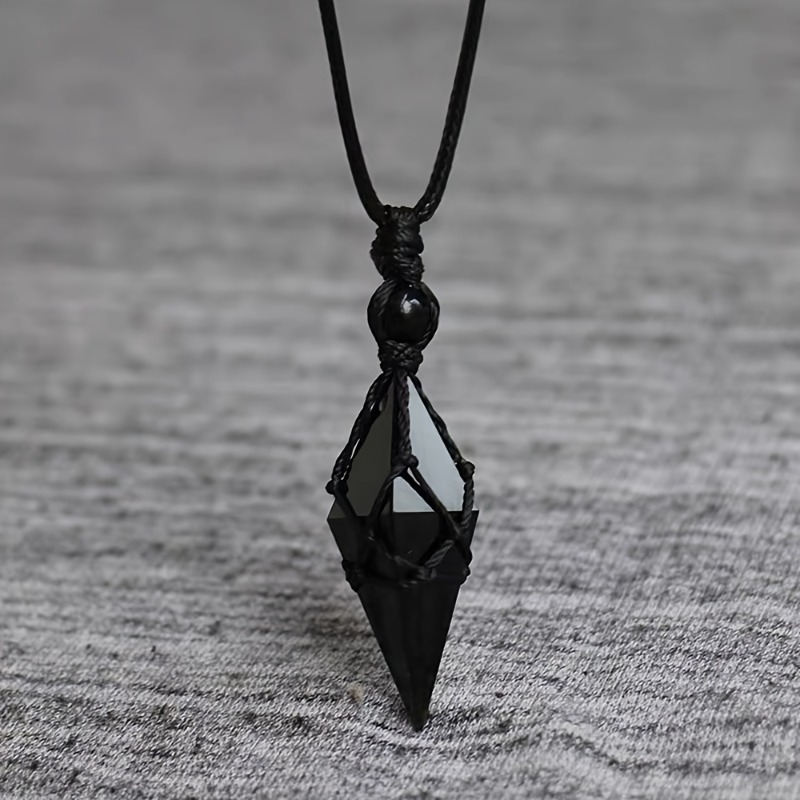 Black Obsidian Arrowhead Cryst - Ethnic Fashion Wear For Women 评论和价格