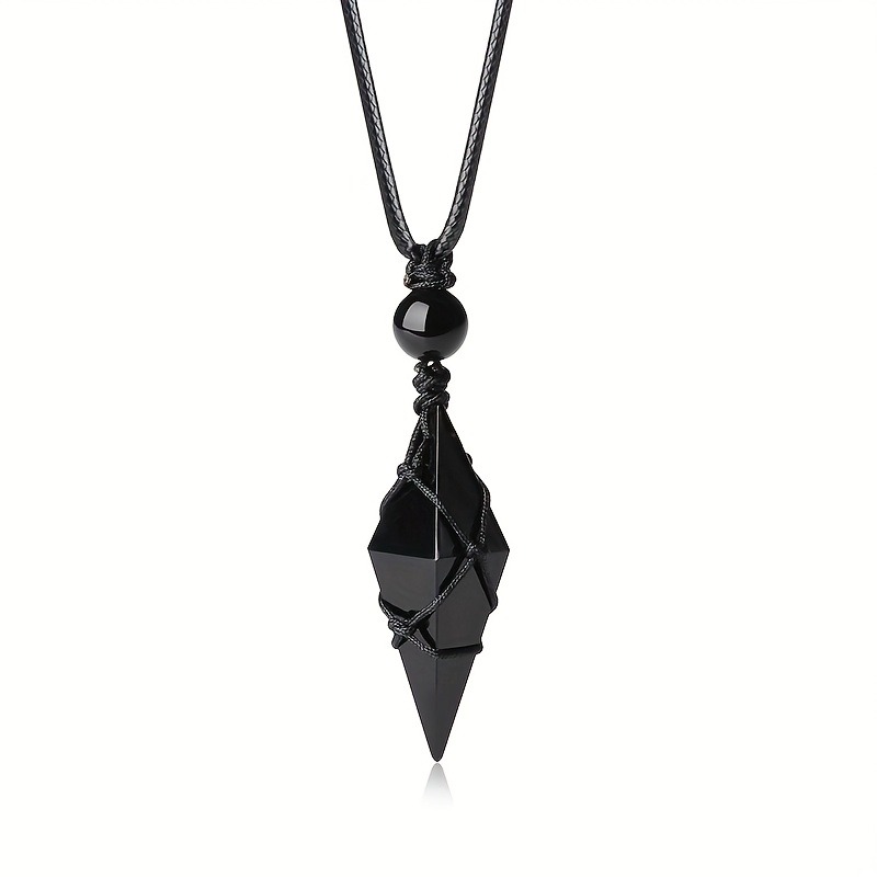 Black Obsidian Arrowhead Cryst - Ethnic Fashion Wear For Women 评论和价格