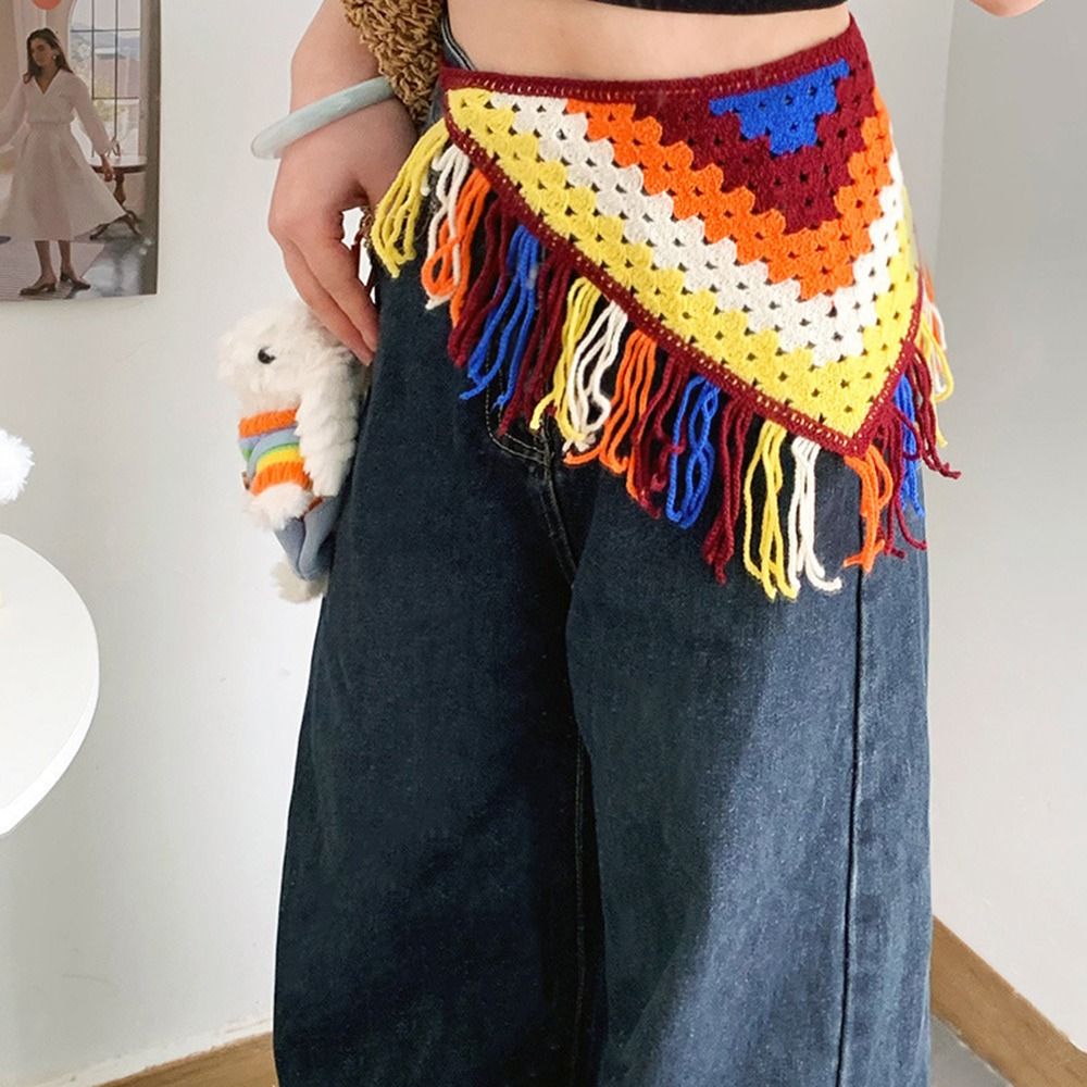 Fashion Tassels Fringe Waist B - Y2K Ethnic Fashion 评论和价格